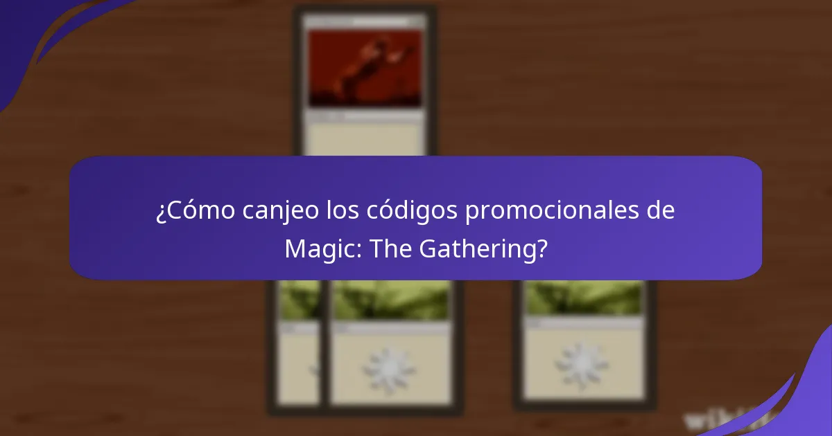 ¿Cómo encuentro los códigos promocionales actuales de Magic: The Gathering?