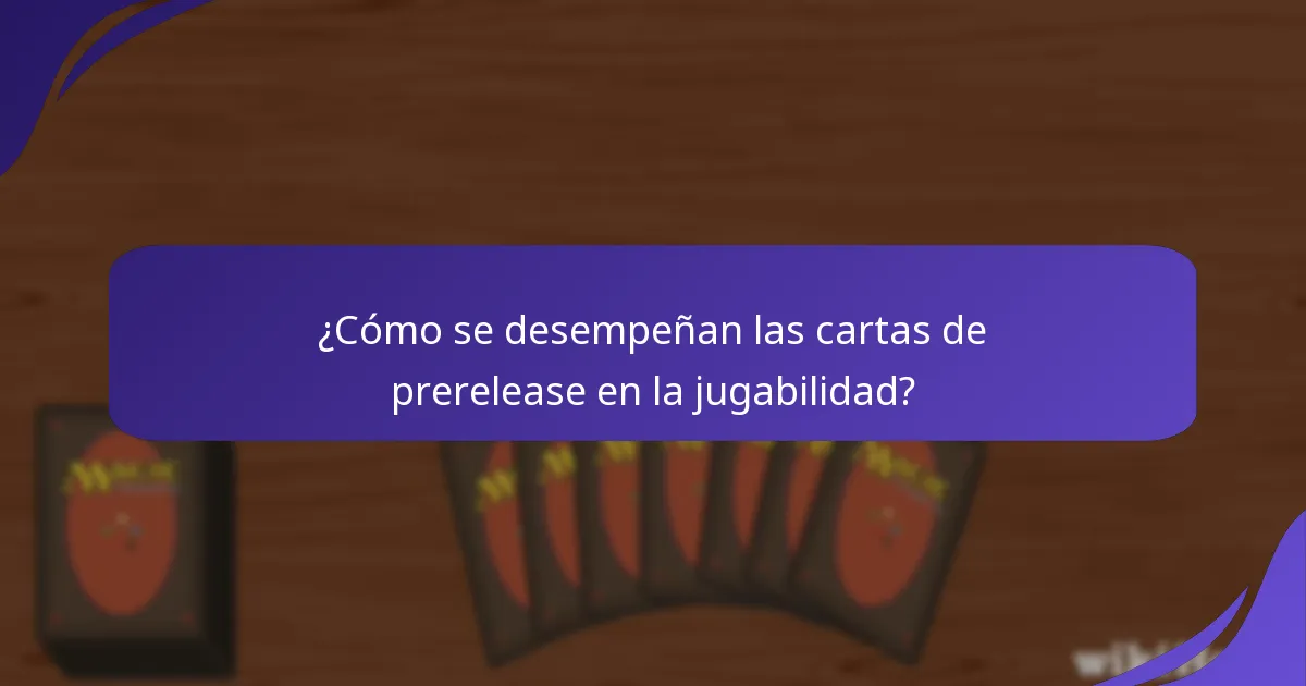 ¿Cuáles son las cartas de prerelease favoritas de la comunidad?