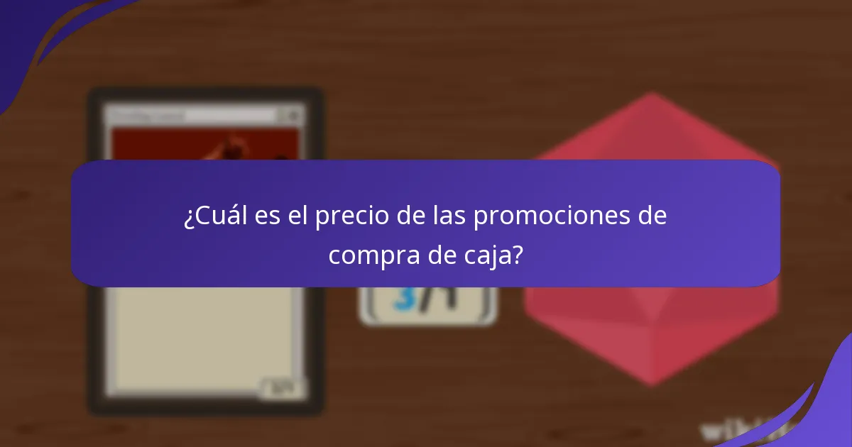 ¿Cuándo y dónde puedes obtener promociones de compra de caja?
