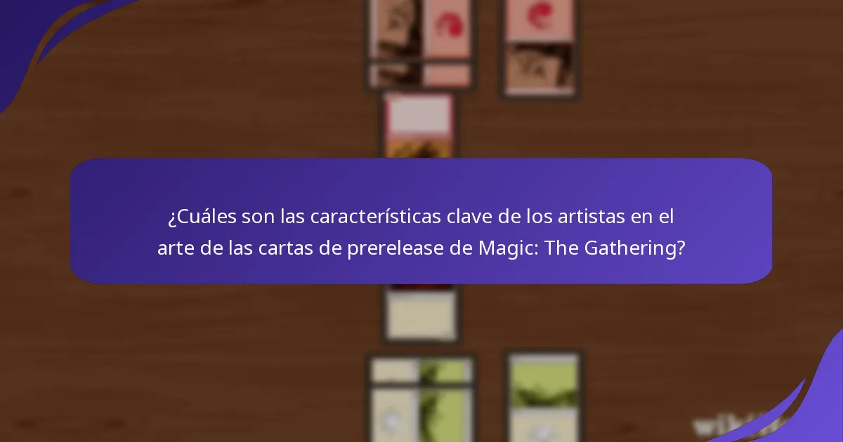 ¿Qué artistas han tenido el mayor impacto en el arte de las cartas de Magic: The Gathering?
