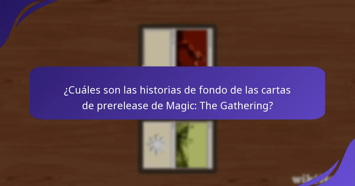 ¿Qué elementos temáticos están presentes en las cartas de prerelease?