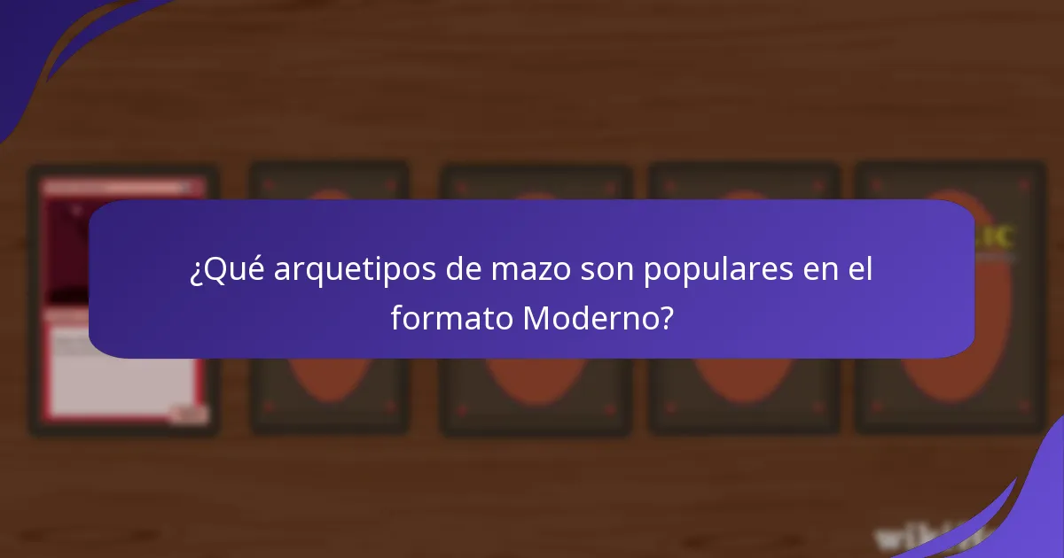 ¿Qué perspectivas comunitarias son valiosas para los jugadores de Moderno?