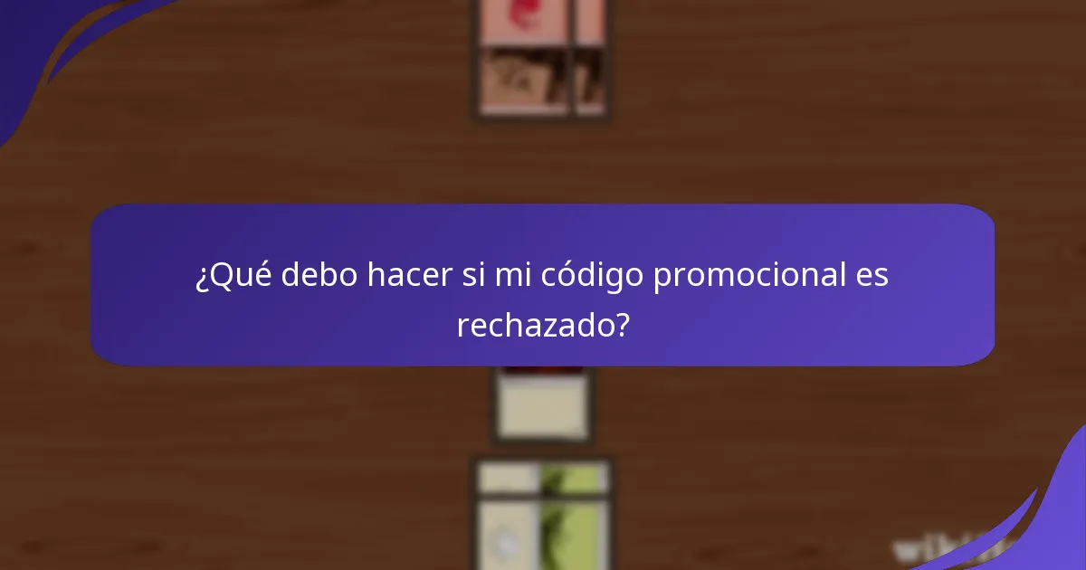 ¿Dónde puedo encontrar recursos de soporte para códigos promocionales?